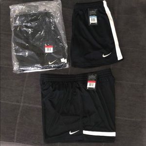 Women’s Nike Dri Fit Shorts with white on bottom